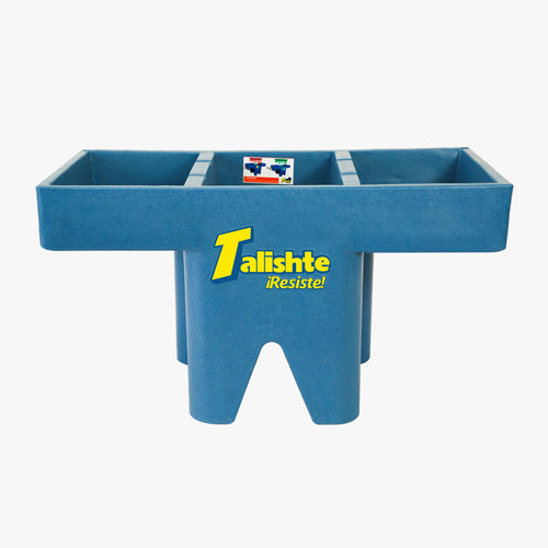 Pila 2 Lavaderos Plastica Talishte Azul