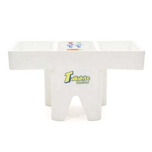 Pila 2 Lavaderos Plastica Talishte Blanco